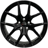 RAC Replica RR02 Gloss Black 18x8.0 +40 5x114.3 60.1