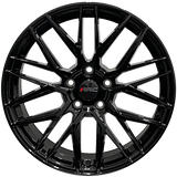 RAC RR07 Gloss Black 18x8.0 +32 5x120 67.1