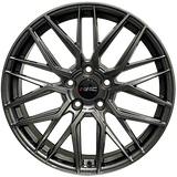 RAC RR07 Titanium 20x9.0 +25 5x112 66.6