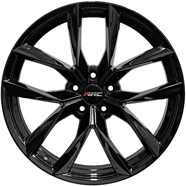RAC Replica RR14 Gloss Black 18x8.0 +35 5x114.3 60.1