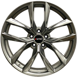 RAC Replica RR14 Titanium 20x8.0 +35 5x114.3 60.1