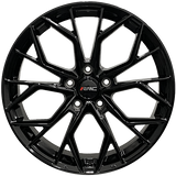 RAC RR17 Gloss Black 19x8.5 +30 5x112 66.6