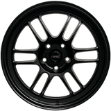 RAC RR18 Satin Black 17x7.5 +40 5x114.3 73.1
