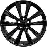 RAC Replica RR24 Satin Black 20x8.0 +35 5x114.3 60.1