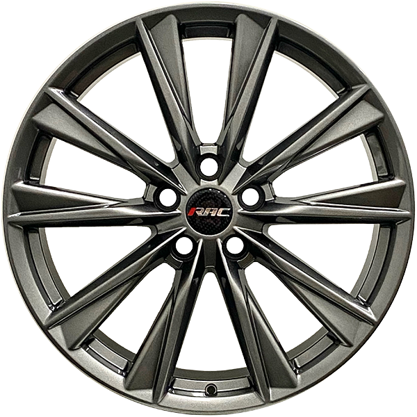 RAC Replica RR24 Titanium 18x8.0 +35 5x120 60.1