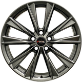 RAC Replica RR24 Titanium 20x8.0 +35 5x120 60.1
