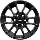 RAC Replica T04 Satin Black 20x8.5 +50 6x139.7 95.1