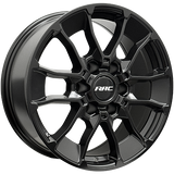 RAC Replica T04 Satin Black 20x8.5 +50 6x139.7 95.1