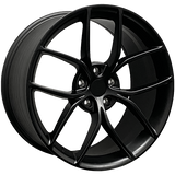 RAC Replica TS2 Satin Black 19x8.5 +35 5x114.3 64.1