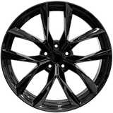 RAC Replica TS3 Gloss Black 20x8.5 +35 5x114.3 64.1