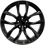 RAC Replica TS3 Gloss Black 20x9.5 +40 5x114.3 64.1