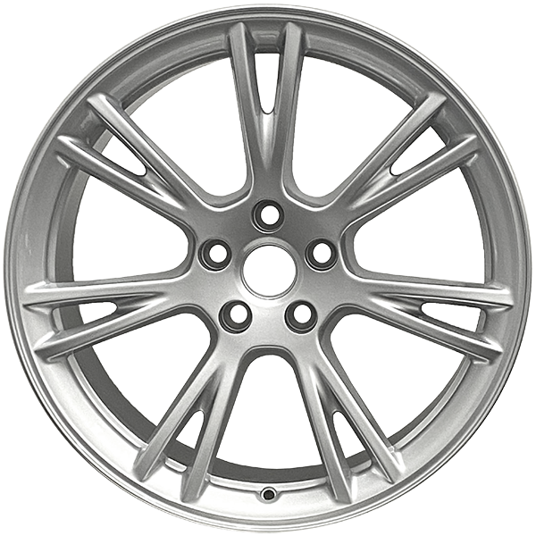 RAC Replica TS8 Silver 19x9.5 +45 5x114.3 64.1