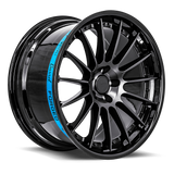 SENTALI BARREL SB2 Gloss Black Lip / Matte Black Centre 19x8.5 +35 5x120 72.6