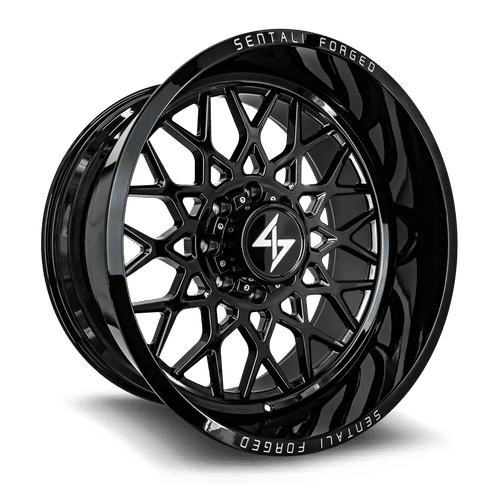 SENTALI FORGED SF-5 Gloss Black 30x16 -99 8x180 124.3