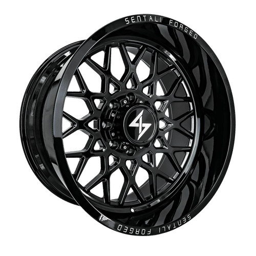 SENTALI FORGED SF-5 Gloss Black 22x12 -44 8x165.1 125.2