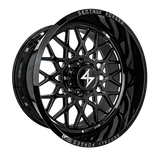 SENTALI FORGED SF-5 Gloss Black 22x12 -44 8x165.1 125.2