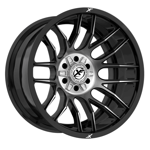 XF OFFROAD XF-232 Titanium Dark Tint 20x10 -12 8x165.1/8x180 125.2