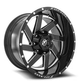 XF OFFROAD XF-205 Gloss Black Milled 20x9 +12 6x135/6x139.7 106.4