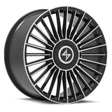SENTALI LUXX SPECTRE Gloss Black Machined 24x10 +20 6x135/6x139.7 106.1