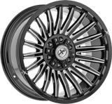 XF OFFROAD XF-231 Gloss Black Milled 22x12 -44 6x135/6x139.7 106.4