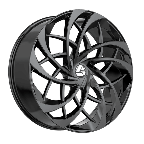 AZARA AZA-540 Gloss Black 20x8.5 +35 5x112/5x114.3 74.1