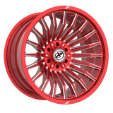 XF OFFROAD XF-231 Red Milled 20x10 -12 8x165.1/8x170 125.2