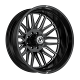 XF OFFROAD XF-240 Gloss Black Milled 22x10 -18 8x165.1/8x170 125.2