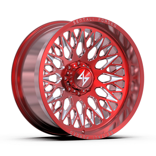 SENTALI FORGED SF-6 Red Milled 22x10 -24 6x139.7 106.2