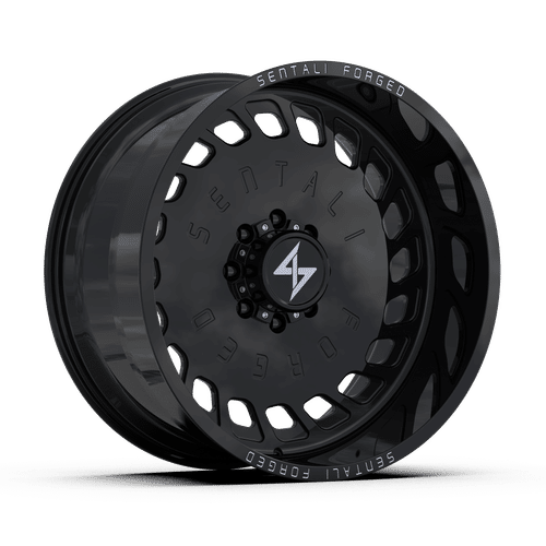 SENTALI FORGED SF-4 Gloss Black 28x16 -99 5x127 71.5
