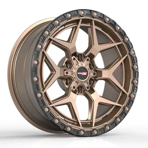 VORTEK VRT-603 Matte Bronze Black Bead Ring 20x10 -12 6x135/6x139.7 106.1