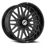 XF OFFROAD XF-240 Gloss Black Milled 22x12 -44 6x135/6x139.7 106.4