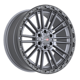 VORTEK VRT-604 Matte Titanium Black Bead Ring 17x9 -12 8x165.1/8x170 125.1
