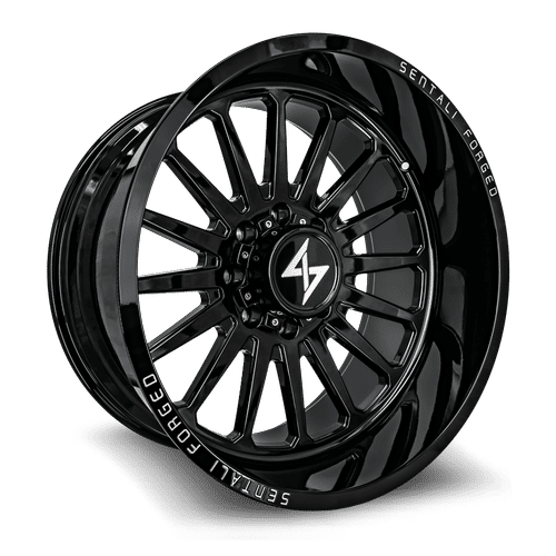 SENTALI FORGED SF-2 Gloss Black 28x16 -99 5x127 71.5