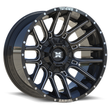 TWISTED OFF-ROAD TW3 Gloss Black Milled 22x10 -18 6x135/6x139.7 0