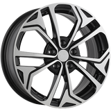 ART Replica REPLICA 186 Gloss Black - Machined Face 17x7.0 +45 5x114.3 67.1