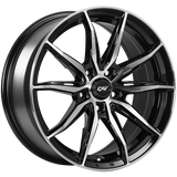 DAI Wheels FRANTIC Gloss Black - Machined Face 15x6.5 +38 5x114.3 67.1