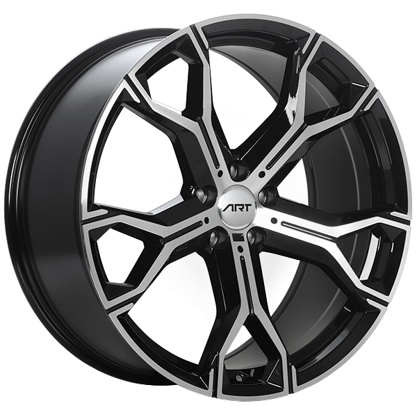 ART Replica REPLICA 181 Gloss Black - Machined Face 21x9.5 +37 5x112 66.6