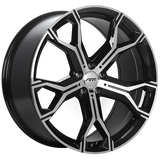 ART Replica REPLICA 181 Gloss Black - Machined Face 21x9.5 +37 5x112 66.6