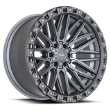 VORTEK VRT-608 Matte Titanium Black Bead Ring 17x9 +0 6x135/6x139.7 106.1