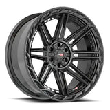 VORTEK VRP-501 Gloss Black 24x11 -24 5x127/5x139.7 106.1
