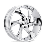 Asanti Black ABL-17 Chrome 20x8.5 +30 6X139.7 100.5