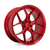 Asanti Black ABL-37 MONARCH Candy Red 20x10.5 +40 5X114.3 72.56