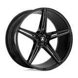 Asanti Black ABL-22 ALPHA 5 Gloss Black Milled 20x10.5 +38 5X112 72.6