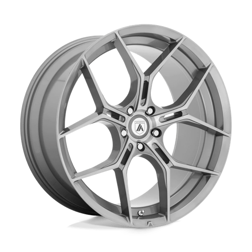 Asanti Black ABL-37 MONARCH Titanium Brushed 20x10.5 +40 5X120 74.1
