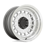 Black Rhino Hard Alloys ALISO Gloss Silver W/ Mirror Cut Face & Lip 18x9 +12 5X150 110.1