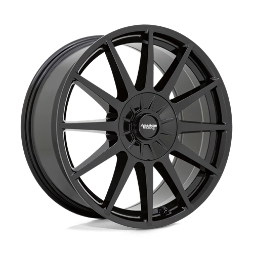 American Racing AR944 Gloss Black 18x8 +35 6X120/6X114.3 78.1