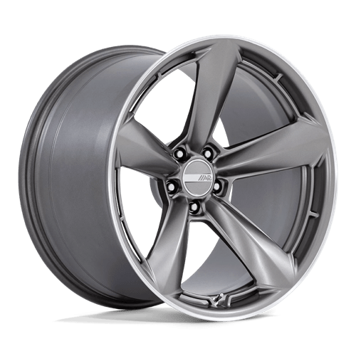 American Racing TTF Matte Anthracite W/ Machined Lip 20x11 +20 5X115 72.56