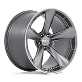 American Racing TTF Matte Anthracite W/ Machined Lip 20x11 +20 5X115 72.56
