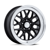 American Racing Vintage VN516 G-FORCE Gloss Black W/ Diamond Cut Lip 17x9 +24 5X114.3 72.56