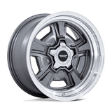 American Racing Vintage VN517 MARAUDER Anthracite W/ Diamond Cut Lip 22x10 +6 5X139.7 87.1